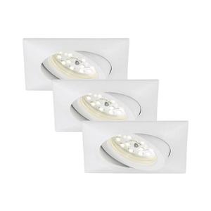 SET 3x corp de iluminat LED încastrat Briloner 7210-036 ATTACH LED/5W/230V IP44 alb imagine