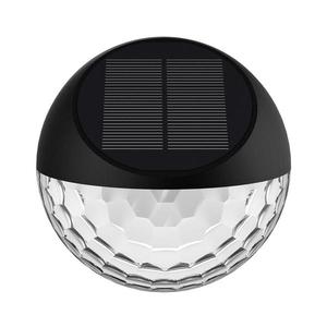 Aplică LED solară LED/2W/1, 2V negru 2700K IP44 imagine