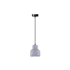 Lustră pe cablu TERRAZZO 1xE27/60W/230V d. 12 cm gri imagine