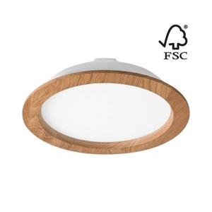 Corp de iluminat LED încastrat WOODY SPOT LED/23, 5W/230V 4000K stejar ø 23, 5 cm imagine