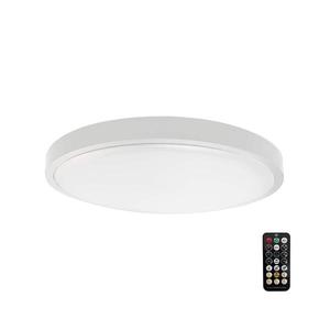 Plafonieră LED pentru baie cu senzor LED/18W/230V IP44 3000K d. 29 cm + telecomandă imagine