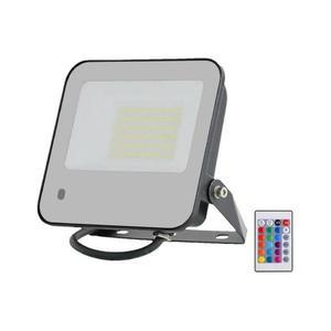 Proiector LED RGBW dimabil LED/50W/230V IP65 gri + telecomandă imagine