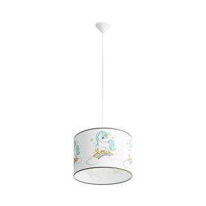 Lustră pe cablu pentru copii SL.1413 UNICORN 1xE27/15W/230V d. 40 cm imagine