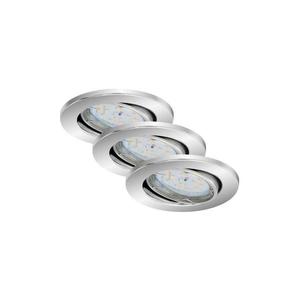 SET 3x corp de iluminat LED dimabil pentru baie 1xGU10/5W/230V IP23 Briloner 7219-038 imagine