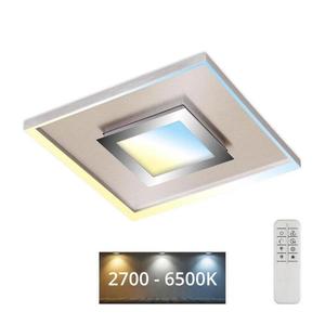 Plafonieră LED dimabilă Briloner 3641-012 FRAME LED/30W/230V 2700-6500K + telecomandă imagine