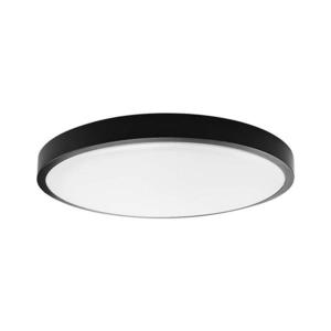 Plafonieră LED pentru baie LED/18W/230V IP44 6500K d. 25 cm negru imagine