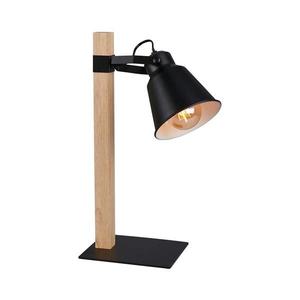 Lampă de masă Briloner 7406-015 TALE 1xE27/25W/230V negru imagine