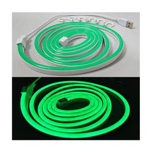 Bandă LED flexibilă NEON LED/5V 1, 8 m verde imagine