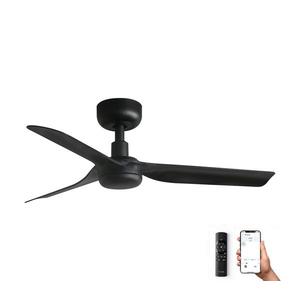 lator de tavan FARO 33822WP MINI PUNT S negru d. 90 cm SMART + telecomandă imagine