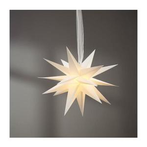 Decorațiune de Crăciun Eglo 411565 DECEMBER star 1xE14/25W/230V 35 cm gri imagine