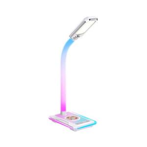 Lampă LED RGBW dimabilă de masă cu încărcare Qi 08988L 30W/230V alb imagine