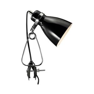 Lampă de masă cu clemă Nordlux CYCLONE 1xE14/15W/230V negru imagine