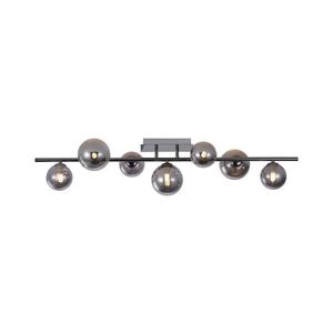 Lustră LED aplicată Wofi 7014-705W VILLA 7xG9/3W/230V negru imagine