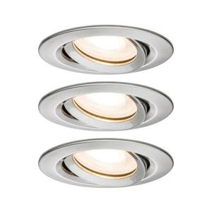 SET 3x corp de iluminat dimabil încastrat Paulmann 92900 GU10/7W IP65 NOVA 230V imagine