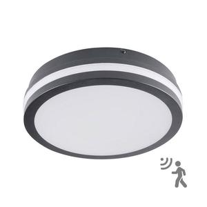 Corp de iluminat LED de exterior cu senzor Brilagi BENE LED/18W/230V d. 22 cm IP54 imagine