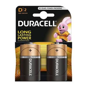 Baterie alcalină 2 buc. Duracell Basic LR20/D 1, 5V 12500 mAh imagine