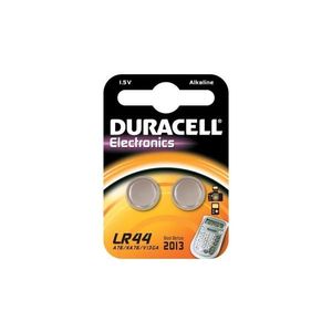 Baterie alcalină 2 buc. Duracell LR44/A76 1, 5V 150 mAh imagine