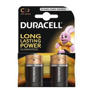 Baterie alcalină 2 buc. Duracell Basic LR14/C 1, 5V 2200 mAh imagine