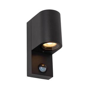 Corp de iluminat de exterior cu senzor Lucide 69803/01/30 ZARO 1xGU10/7W/230V IP65 negru imagine