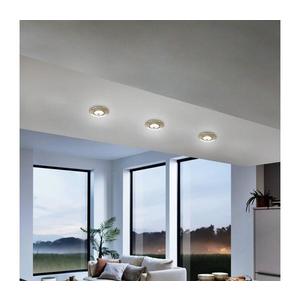 SET 3x corp de iluminat LED încastrat Eglo 75765 ZUJAR LED/3, 4W/230V crom imagine