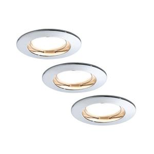 SET 3x corp de iluminat pentru baie dimabil LED/7W IP23 COIN 230V Paulmann 93960 imagine