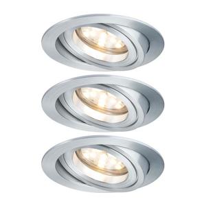 SET 3x corp de iluminat încastrat pentru baie Paulmann 92817 LED/7W IP23 COIN 230V imagine