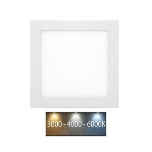 Corp de iluminat LED încastrat LED-WSQ-CCT/12W/BI RAFA LED/12W/230V IP44 alb imagine