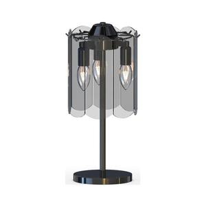 Lampă de masă Zuma Line MT3523-3S-EBCN NIRA 3xE14/40W/230V negru imagine