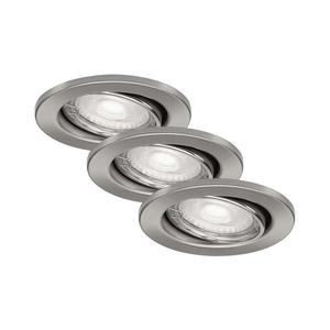 SET 3x corp de iluminat LED dimabil pentru baie Briloner 7277-032 1xGU10/5W/230V IP23 imagine