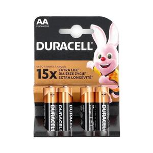 4 buc. baterie alcalină Duracell Basic LR06/AA 1, 5V 2650 mAh imagine