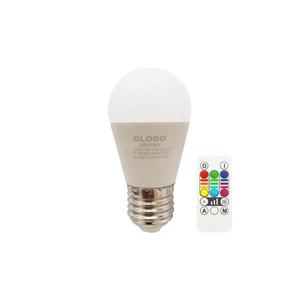 Bec LED RGBW dimabil Globo 106753 ILLU E27/6W/230V 3000K + telecomandă imagine