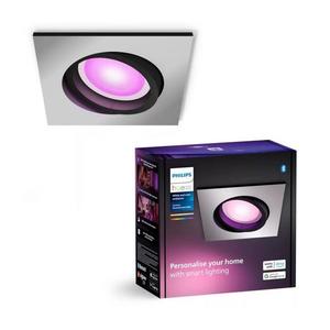 Corp de iluminat LED RGBW încastrat dimabil Philips Hue CENTURA 1xGU10/4, 2W/230V imagine