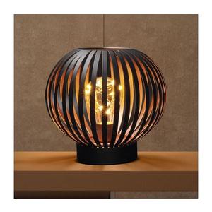 Lampă LED decorativă de masă WO3102 LED/3xAA negru/cupru imagine