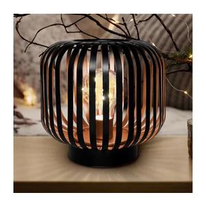 Lampă LED decorativă de masă WO3103 LED/3xAA negru/cupru imagine