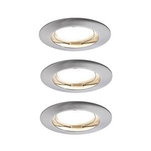 SET 3x corp de iluminat dimabil încastrat Paulmann 92827 LED/7W COIN 230V imagine