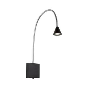 Lucide 18293/03/30 - LED Aplică perete spot BUDDY LED/3W/230V negru imagine