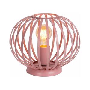 Lampă de masă Lucide 78593/25/66 MERLINA 1xE27/40W/230V d. 25, 5 cm roz imagine