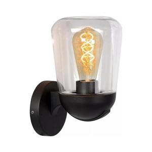 Lampă de perete de exterior Lucide 27837/01/30 TULSA 1xE27/40W/230V IP44 negru imagine