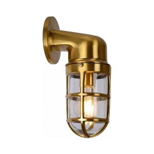 Lampă de perete de exterior Lucide 11892/01/02 DUDLEY 1xE27/40W/230V IP44 auriu imagine