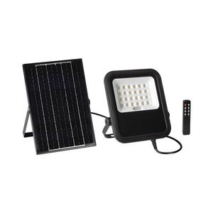 Proiector LED cu panou solar și senzor 36606 10W/10000 mAh 3, 2V IP65 + telecomandă imagine