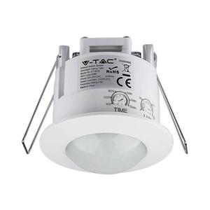 Senzor de mișcare încastrat PIR 360° 300W/230V alb imagine