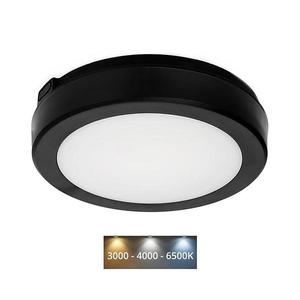 Plafonieră LED pentru baie NAIROS LED/12W/230V 3000/4000/6500K IP65 negru imagine