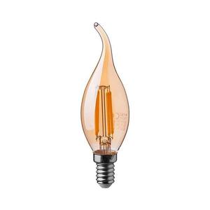 Bec LED FILAMENT AMBER E14/4W/230V 2200K imagine