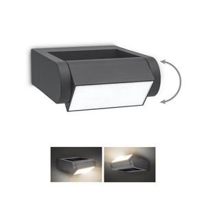 Aplică LED de exterior Brilagi CROTONE LED/7W/230V antracit IP54 imagine