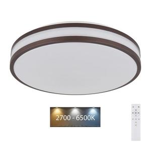 Plafonieră LED RGB dimabilă Globo 41266-18 BETHA LED/18W/230V + telecomandă imagine