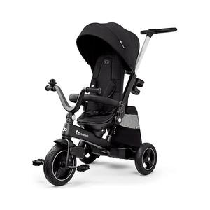 Tricicletă pentru copii 5 în 1 KINDERKRAFT SELECT EASYTWIST Premium negru imagine