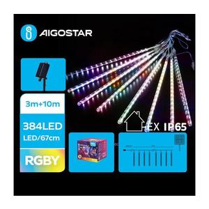 Instalație LED solară de Crăciun 384xLED/13m IP65 multicolor imagine