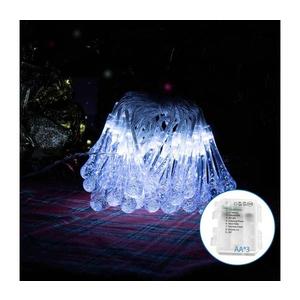 Lanț LED decorativ de exterior 50xLED/8 funcții 5, 3m IP44 alb rece imagine