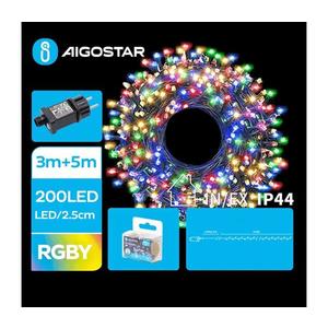 Instalație LED de Crăciun de exterior 200xLED/8 funcții 8m IP44 multicolor imagine