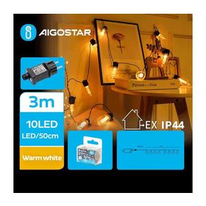 Instalație LED decorativă de exterior 10xLED/3m IP44 alb cald imagine